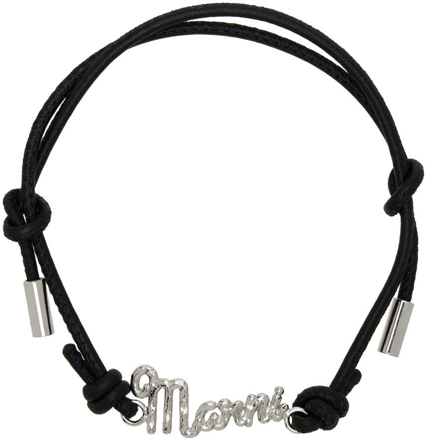 商品Marni|Black Leather Bracelet,价格¥801,第2张图片详细描述