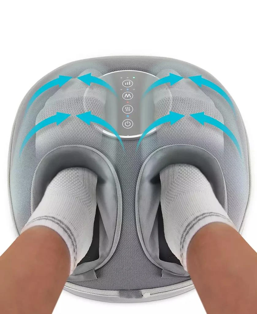 商品Homedics|Shiatsu Air Deluxe Foot Massager with Heat,价格¥915,第3张图片详细描述