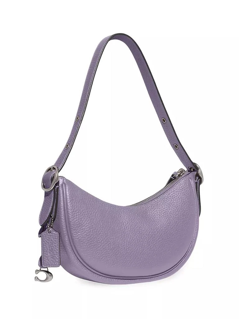 商品Coach|Luna Pebble Leather Shoulder Bag,价格¥2216,第3张图片详细描述