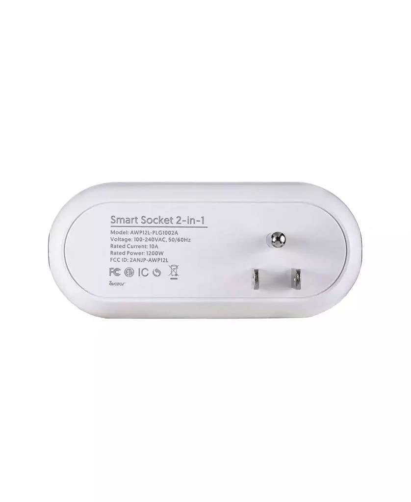 Smart Dual Plug - Wi-Fi Remote App Control for Lights Appliances 商品