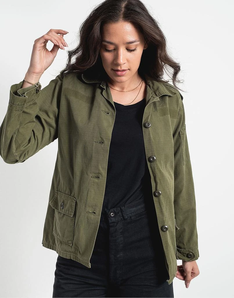 商品Madewell|Rawson Vintage Ripstop Army Jacket,价格¥675,第4张图片详细描述