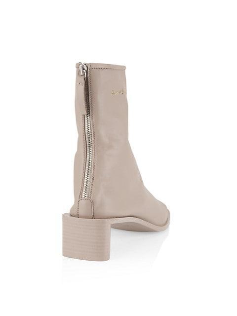 商品Acne Studios|Bertine Leather Ankle Boots,价格¥4650,第5张图片详细描述