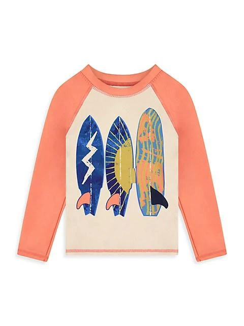 商品Andy & Evan|Little Boy's Rashguard &amp; Boardshorts Set,价格¥221,第3张图片详细描述