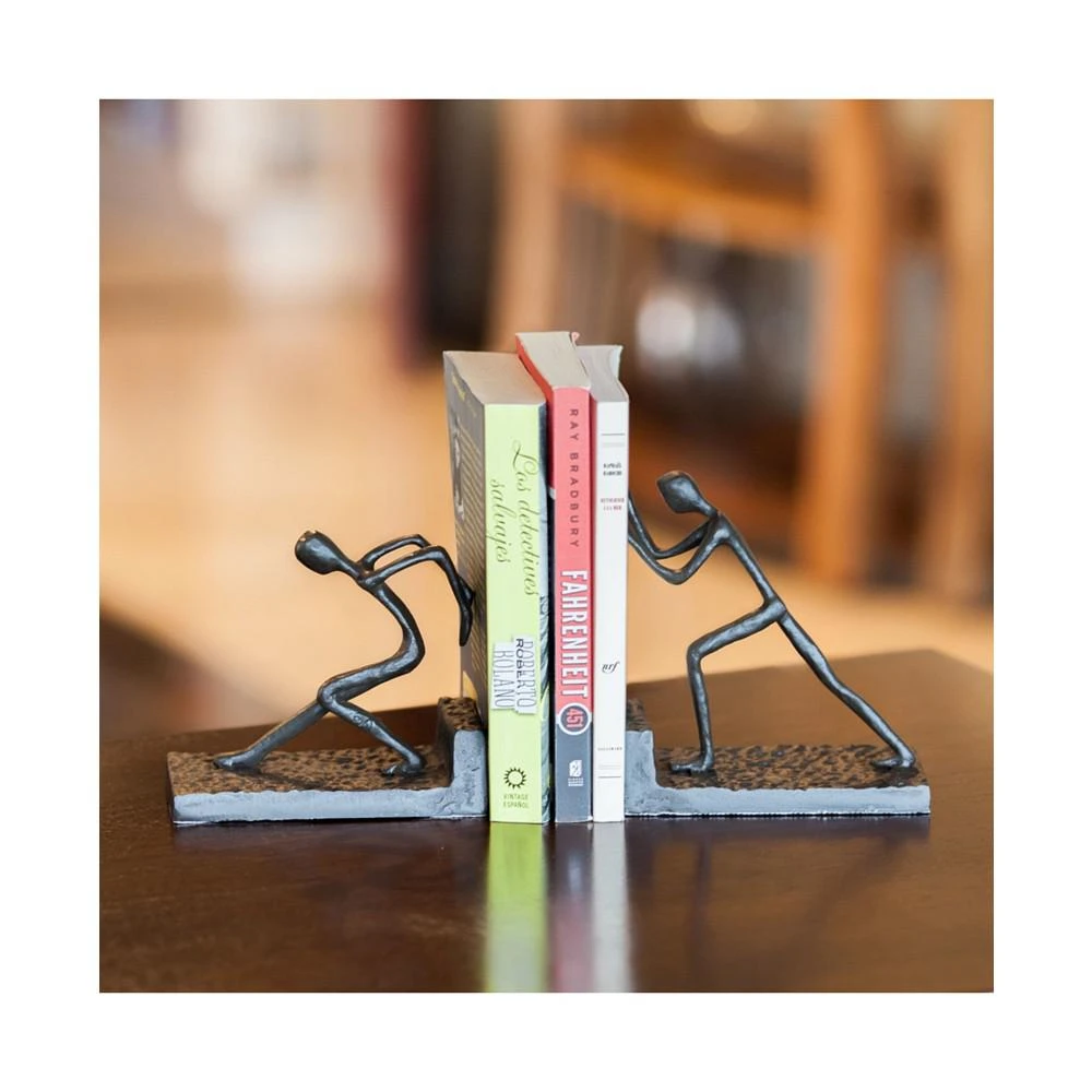 商品Danya B|Men Pushing Metal Bookend Set,价格¥733,第2张图片详细描述