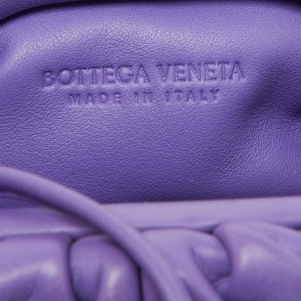 Bottega Veneta Purple Leather The Pouch Coin Purse 商品