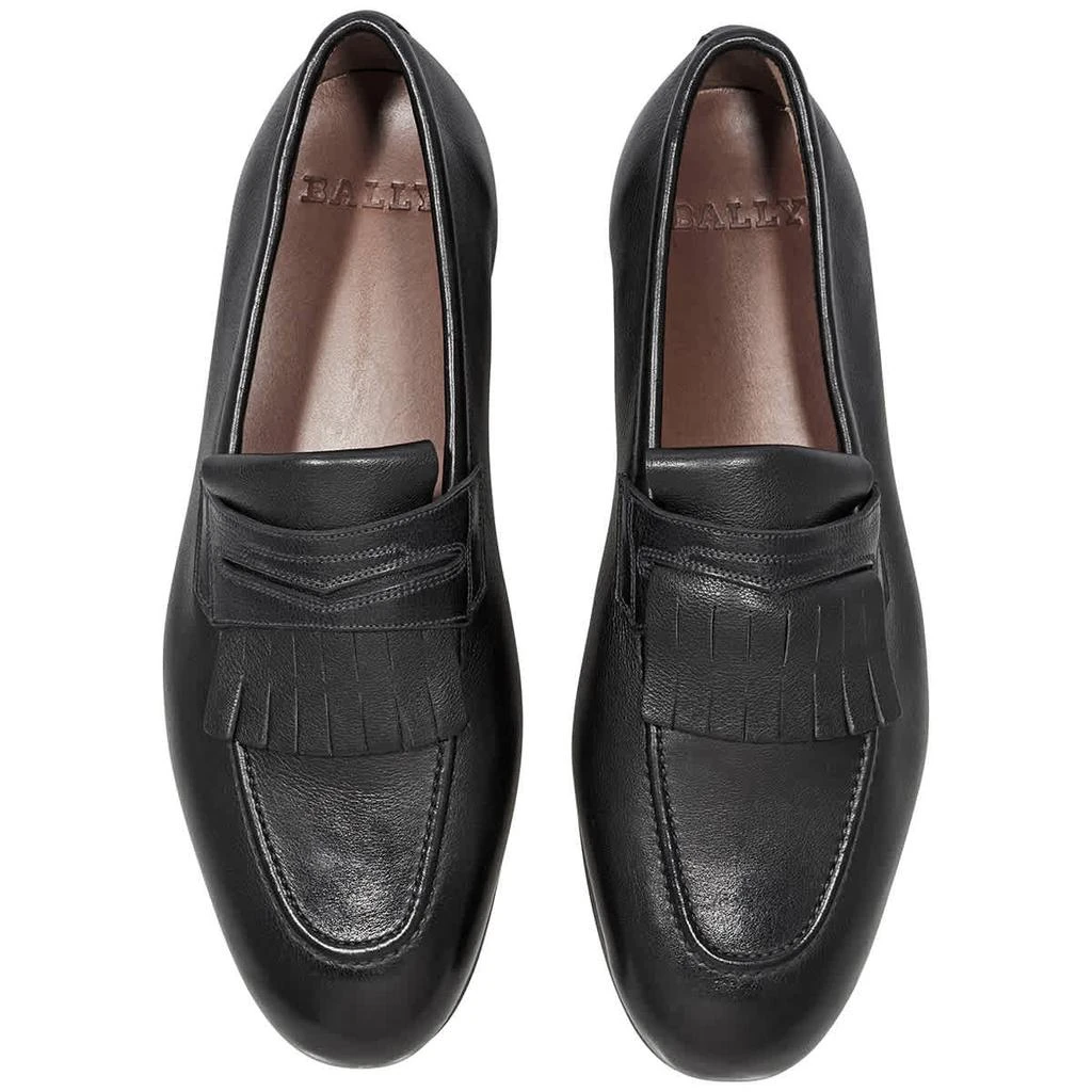 商品Bally|Bally Mens Plumiel Black Loafers, Brand Size 8.5 ( US Size 9.5 ),价格¥1565,第3张图片详细描述