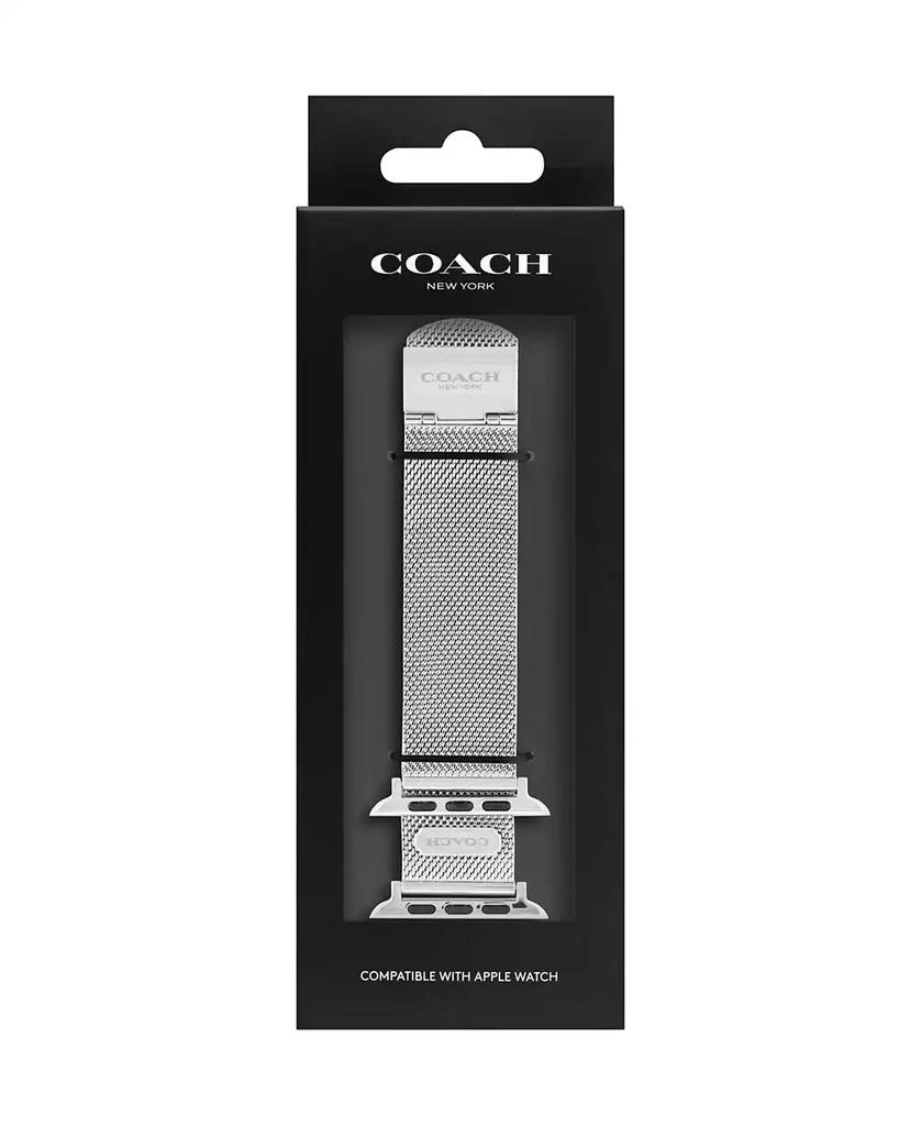 商品Coach|Stainless Steel Mesh Bracelet 42/44/45mm Apple Watch Band,价格¥947,第4张图片详细描述