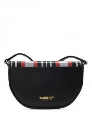 商品Burberry|Burberry Olympia Micro Tartan Crossbody Bag in Bright Red Check,价格¥2474,第3张图片详细描述