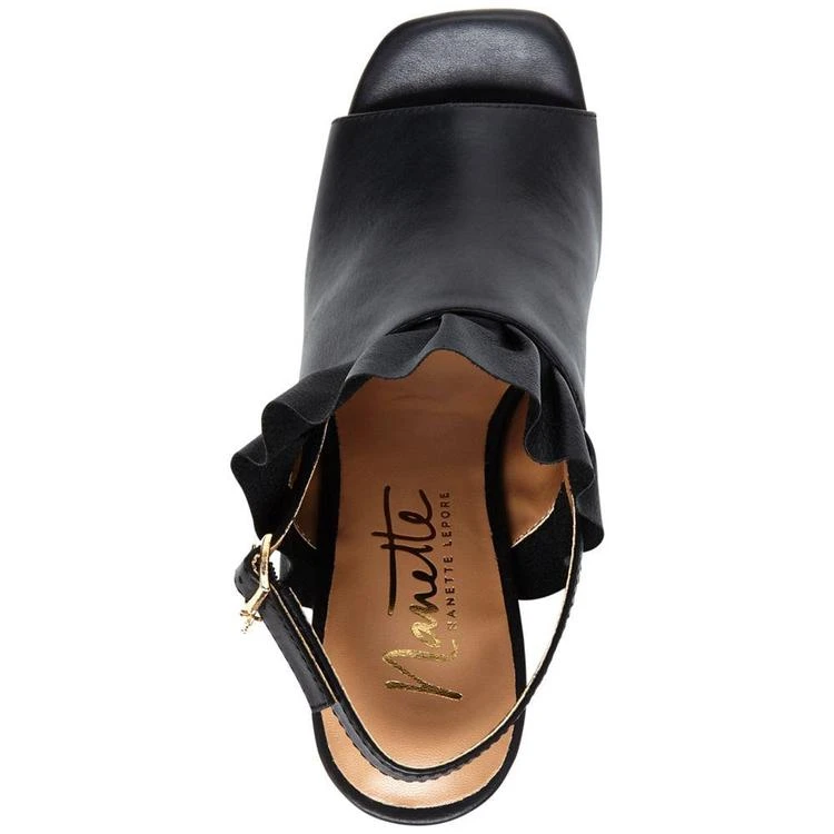 商品Nanette Lepore|Nanette by  Madeline Block-Heel Sandals,价格¥309,第4张图片详细描述