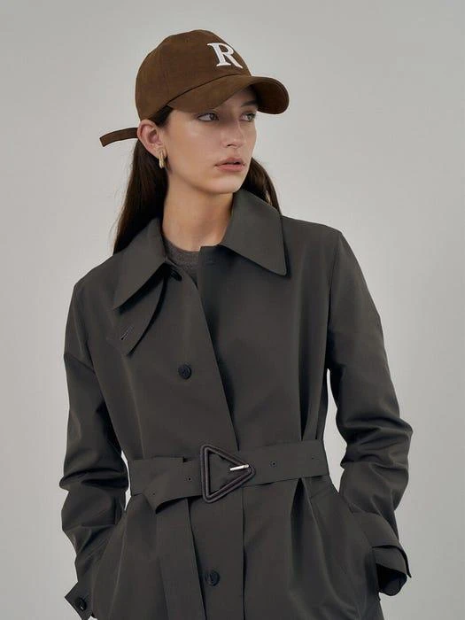 商品RENEJ|Single Middle Trench Coat,价格¥1586,第3张图片详细描述