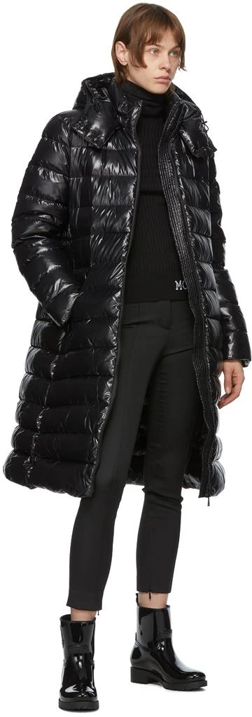 商品Moncler|Black Down Moka Coat,价格¥17521,第5张图片详细描述