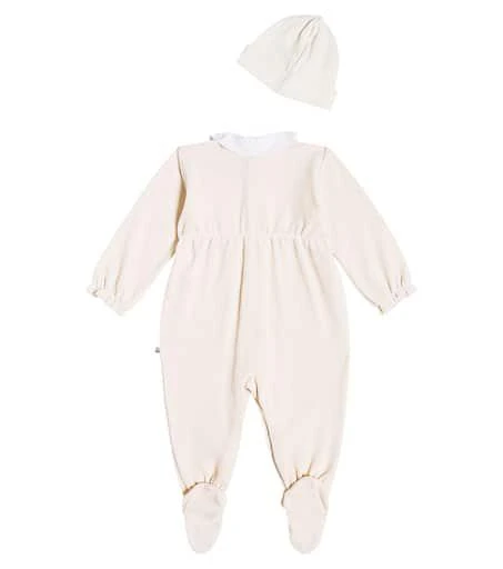 商品Bonpoint|Baby onesie, hat and bib set,价格¥2367,第4张图片详细描述
