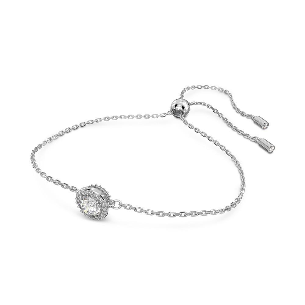 商品Swarovski|Silver-Tone Constella Crystal Bangle Bracelet,价格¥923,第4张图片详细描述