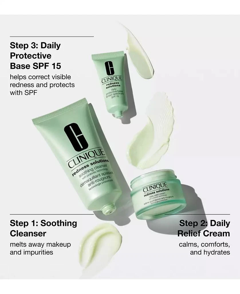 商品Clinique|Redness Solutions Daily Protective Base Broad Spectrum SPF 15 Primer, 1.35 fl oz,价格¥201,第2张图片详细描述