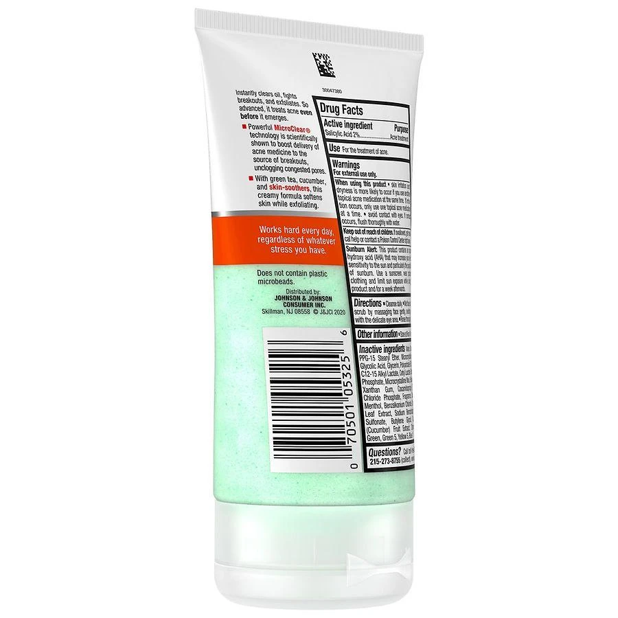 商品Neutrogena|Oil-Free Acne Stress Control Power-Clear Scrub,价格¥96,第2张图片详细描述