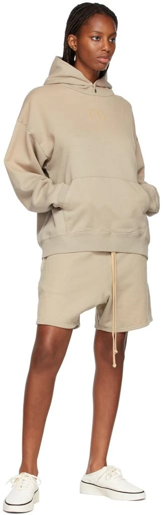 商品Fear of god|Taupe 'FG' Hoodie,价格¥3091,第4张图片详细描述