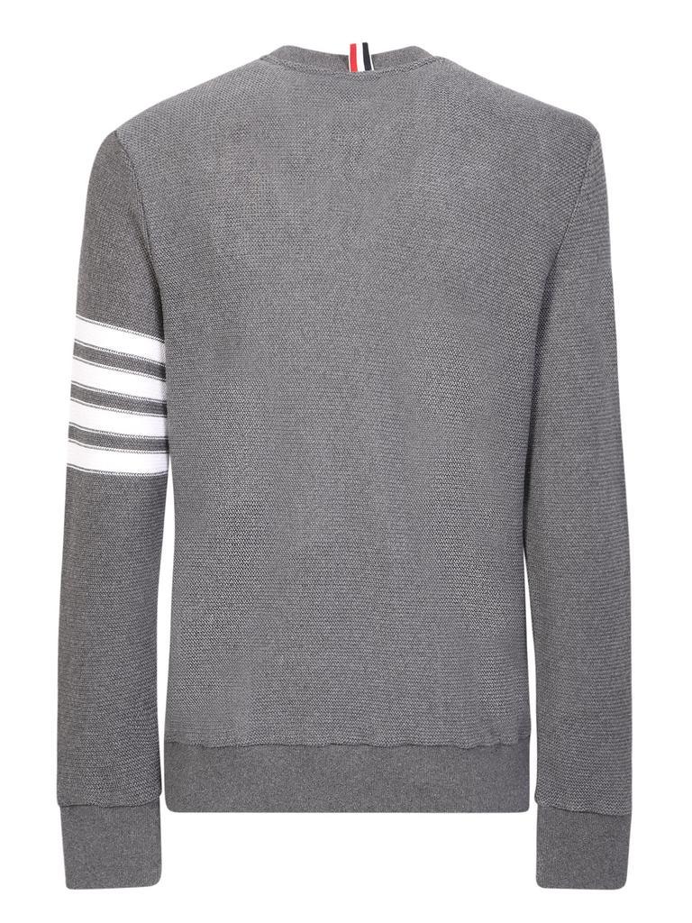 商品Thom Browne|Thom Browne 4-bar Crewneck Pullover,价格¥5350,第4张图片详细描述