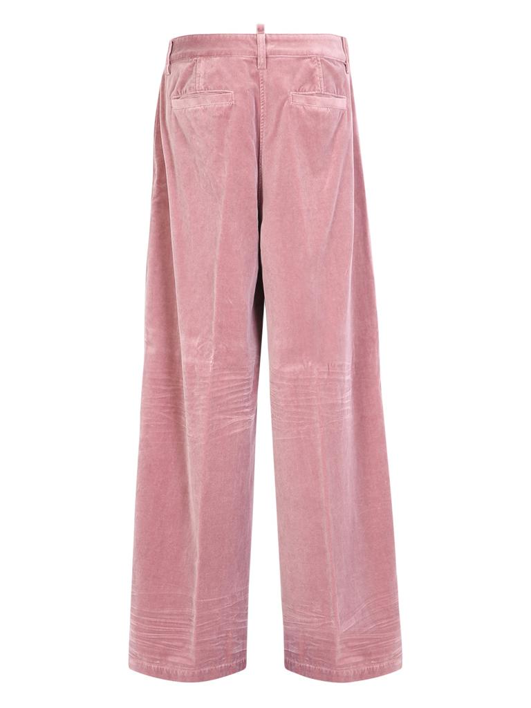 DSQUARED2 TRAVELLER TROUSERS BY DSQUARED2. THE BRAND HAS MADE ITS MARK IN THE FASHION WORLD WITH IRREVERENCE, WITH THE AIM OF BRINGING EVERYDAY CLOTHES INTO VOGUE商品第2张图片规格展示