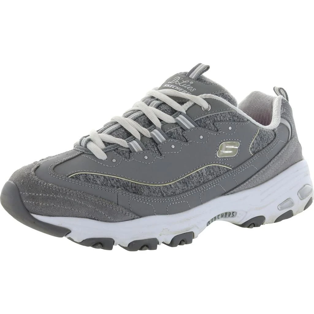 商品SKECHERS|Skechers Womens D'Lites Me Time  Leather Sneakers,价格¥323,第1张图片详细描述