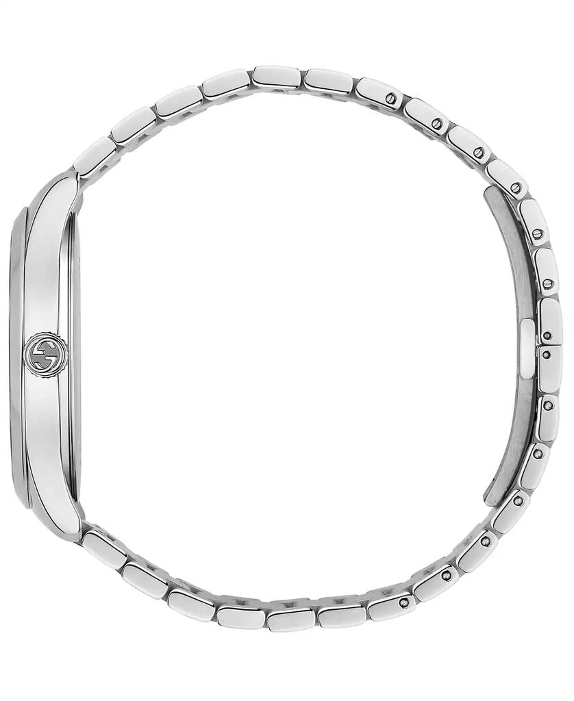 商品Gucci|Men's Swiss G-Timeless Stainless Steel Bracelet Watch 38mm, Created for Macy's,价格¥10596,第2张图片详细描述