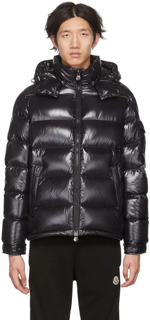 商品Moncler|Black Maya Down Jacket,价格¥16176,第1张图片