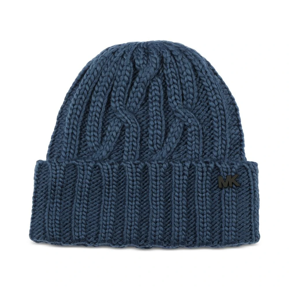 商品Michael Kors|Men's Plaited Cable-Knit Cuffed Hat,价格¥218,第1张图片