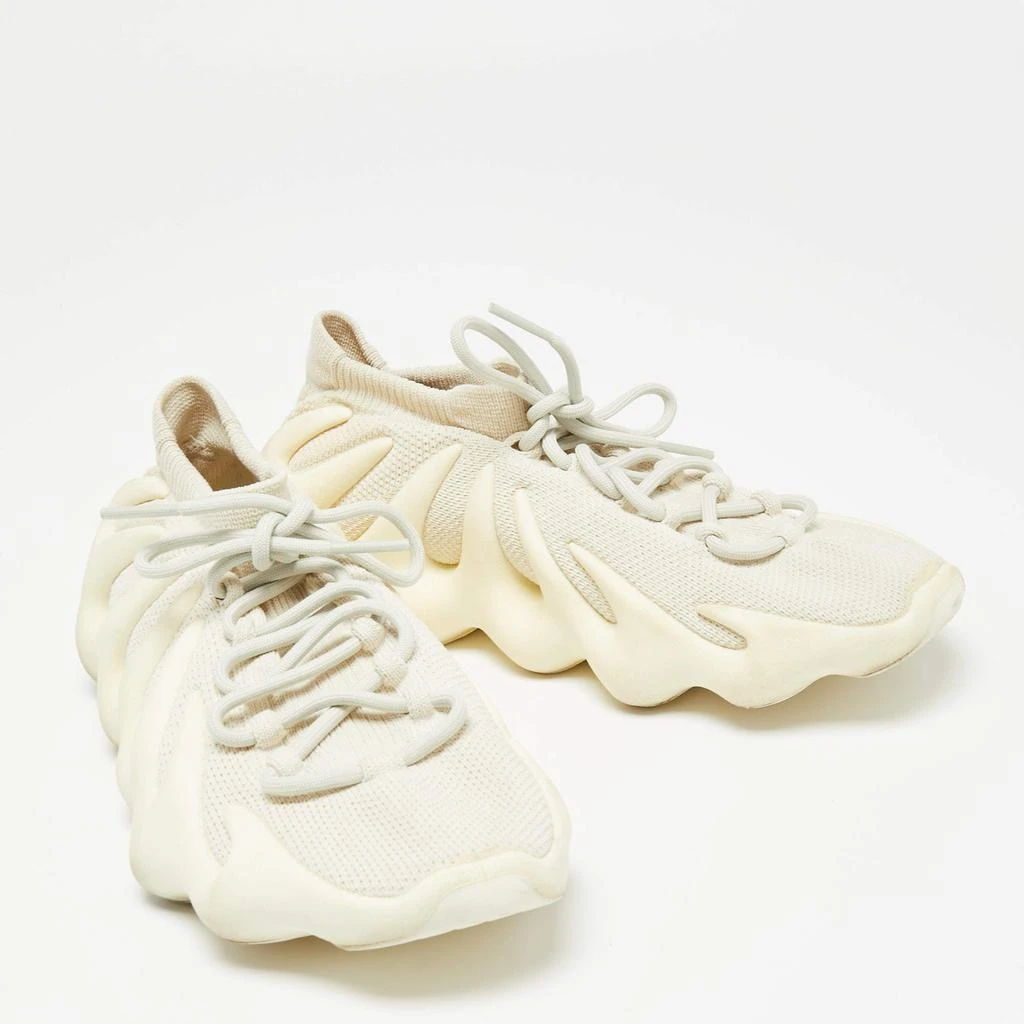 商品[二手商品] YEEZY|Yeezy x Adidas Cream Knit Fabric 450 Cloud White Sneakers Size 44 2/3,价格¥928,第4张图片详细描述