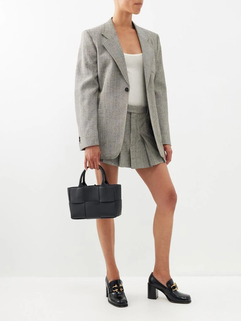 Arco mini Intrecciato-leather tote bag 商品