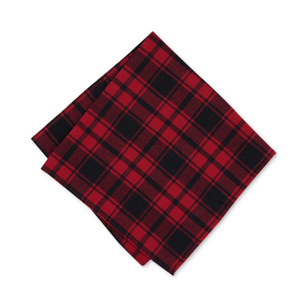 Men's Seabury Plaid Pocket Square, Created for Macy's商品第1张图片规格展示