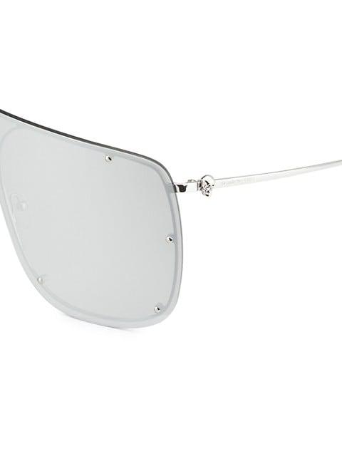 Metal 99MM Shield Sunglasses商品第3张图片规格展示