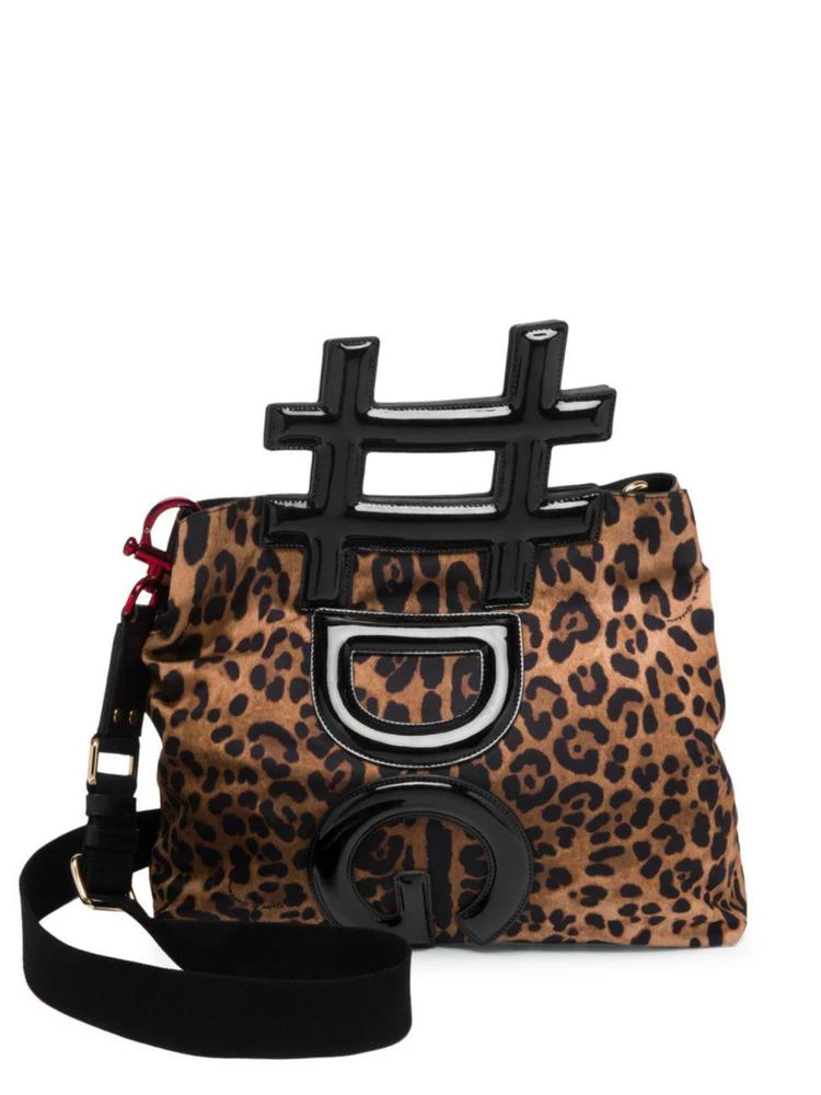 商品Dolce & Gabbana|Leopard-Print Satchel,价格¥4339,第1张图片