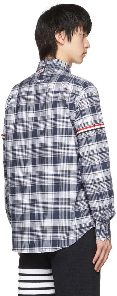 商品Thom Browne|海军蓝 Stripe Armband 衬衫,价格¥2650,第3张图片详细描述