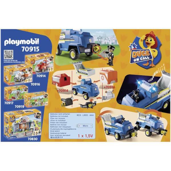 Playmobil D.O.C.- Police Emergency Vehicle (70915)商品第9张图片规格展示