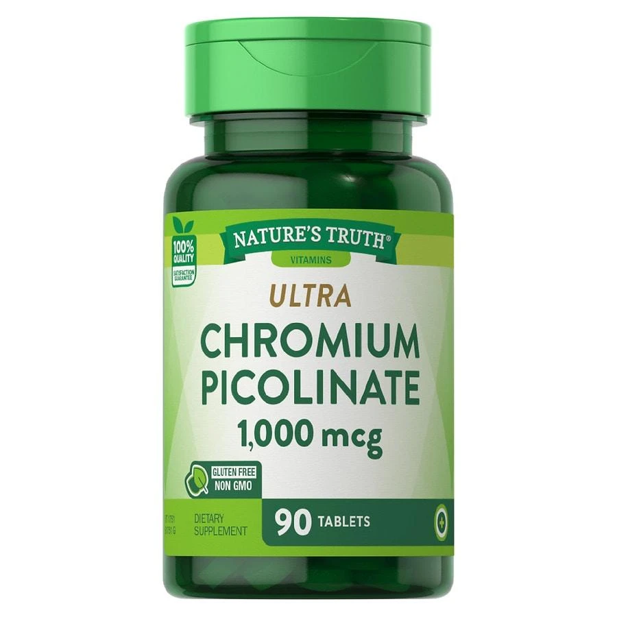 商品Nature's Truth|Ultra Chromium Picolinate 1,000 mcg, Capsules,价格¥82,第1张图片