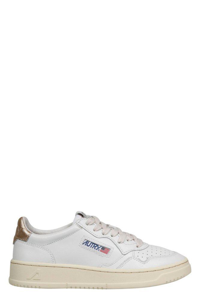 商品Autry|Autry Logo Patch Low-Top Sneakers,价格¥1154,第1张图片