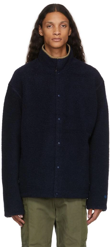 商品Nanamica|Navy Fleece Jacket,价格¥1509,第1张图片