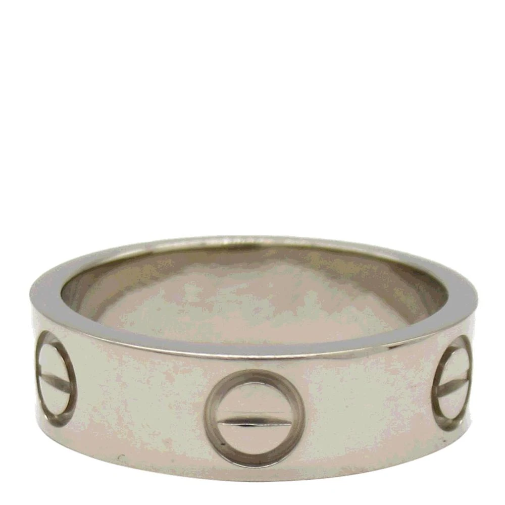 商品[二手商品] Cartier|Cartier Love 18K White Gold Ring EU 51,价格¥6070,第3张图片详细描述