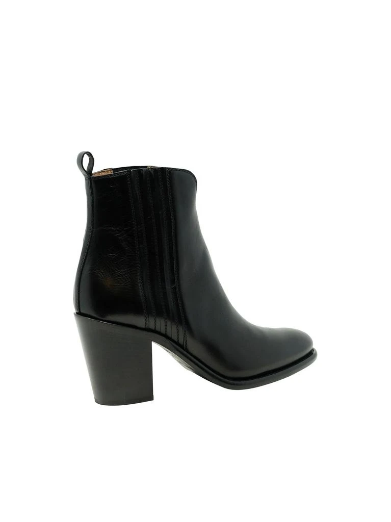 商品SARTORE|Sartore Sr423604 Diver Black Leather Ankle Boots,价格¥3419,第3张图片详细描述