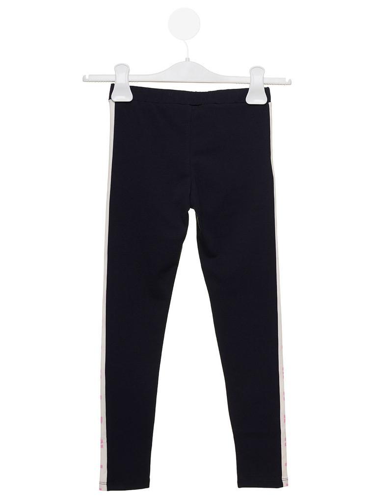 商品Marni|Marni Kids Baby Girls Blue Leggings With Side Band,价格¥758,第4张图片详细描述