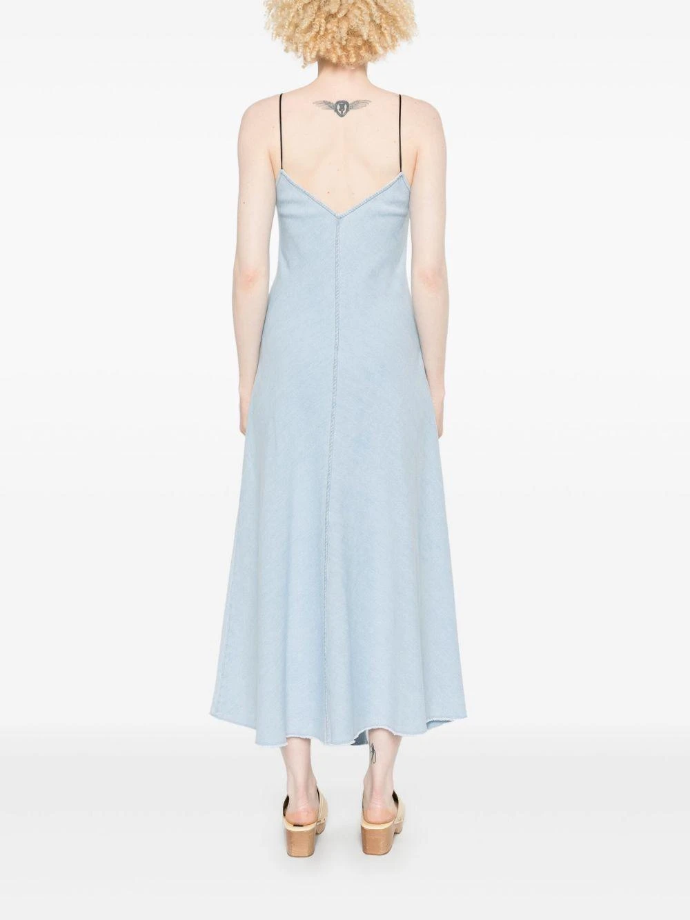商品FORTE_FORTE|FORTE_FORTE 女士连衣裙 13549MYDRESS5048 浅蓝色,价格¥2560,第6张图片详细描述
