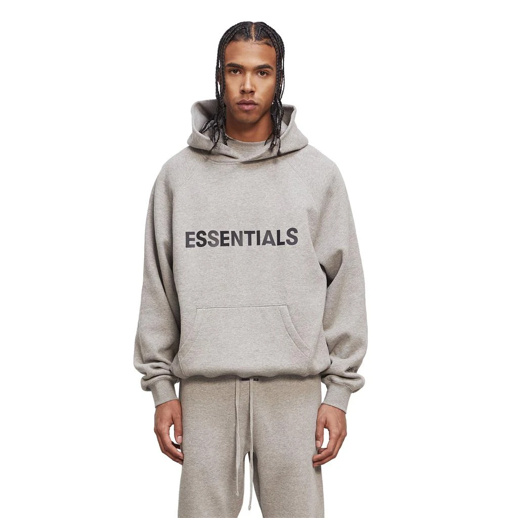 商品Essentials|Fear Of God Essentials Heather Oatmeal Hoodie,价格¥3085,第3张图片详细描述