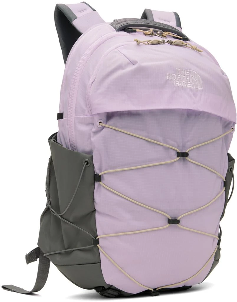 商品The North Face|Purple & Gray Borealis Backpack,价格¥843,第2张图片详细描述