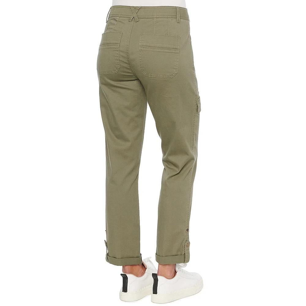 商品Democracy|Women's Ab Solution High Rise Patch Pocket Roll Cuff Jeans,价格¥507,第2张图片详细描述
