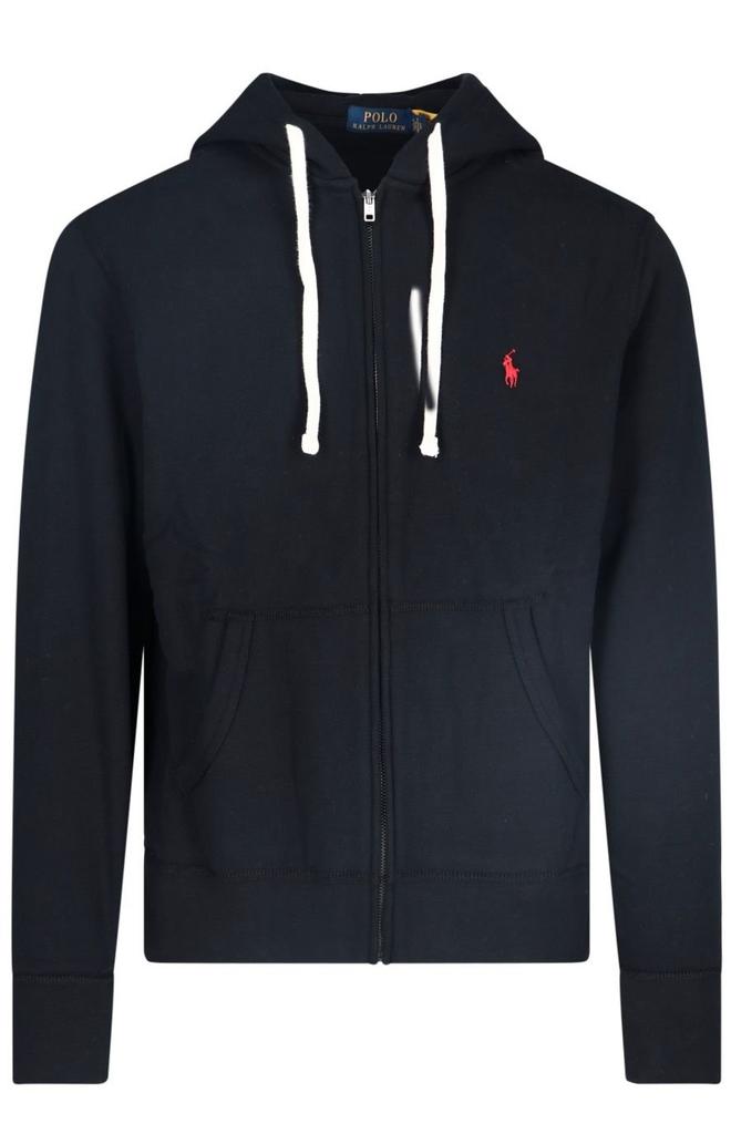 トップス Embroidery Polo Sweatshirt POLO RALPH LAUREN Logo-Embroidered Cotton-Jersey Half-Zip