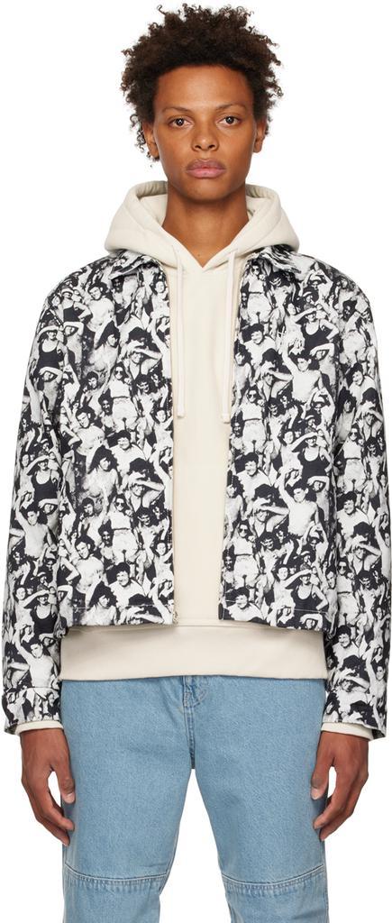 商品STUSSY|Black & White Mob Bing Jacket,价格¥1421,第1张图片