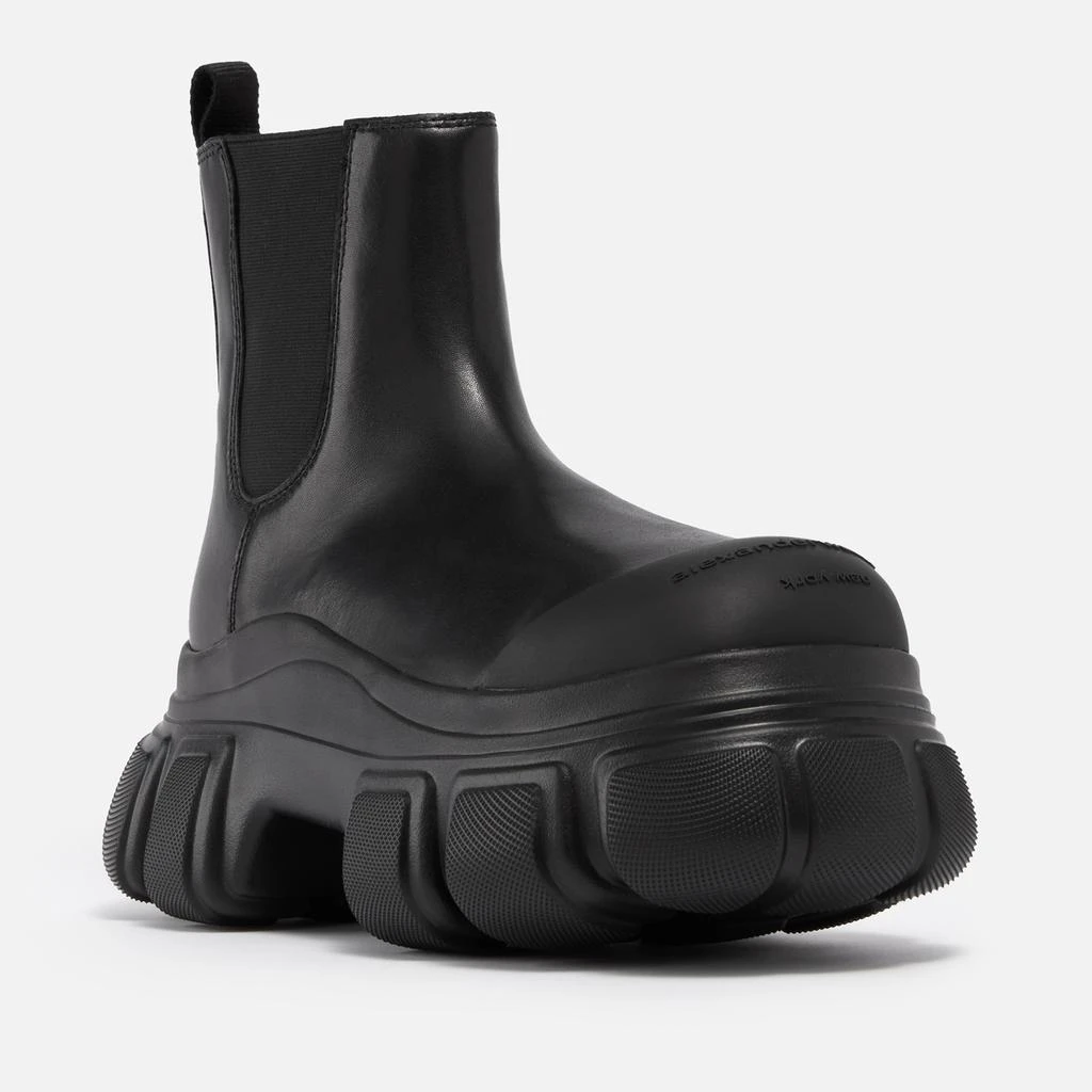 商品Alexander Wang|Alexander Wang Women's Storm Leather Chelsea Boots,价格¥3045,第2张图片详细描述