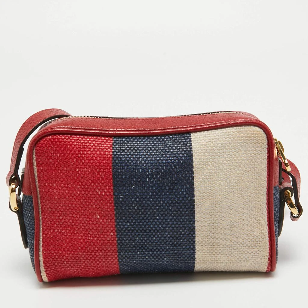 商品[二手商品] Gucci|Gucci Multicolor Canvas and Leather Mini Ophidia Crossbody Bag,价格¥3061,第5张图片详细描述