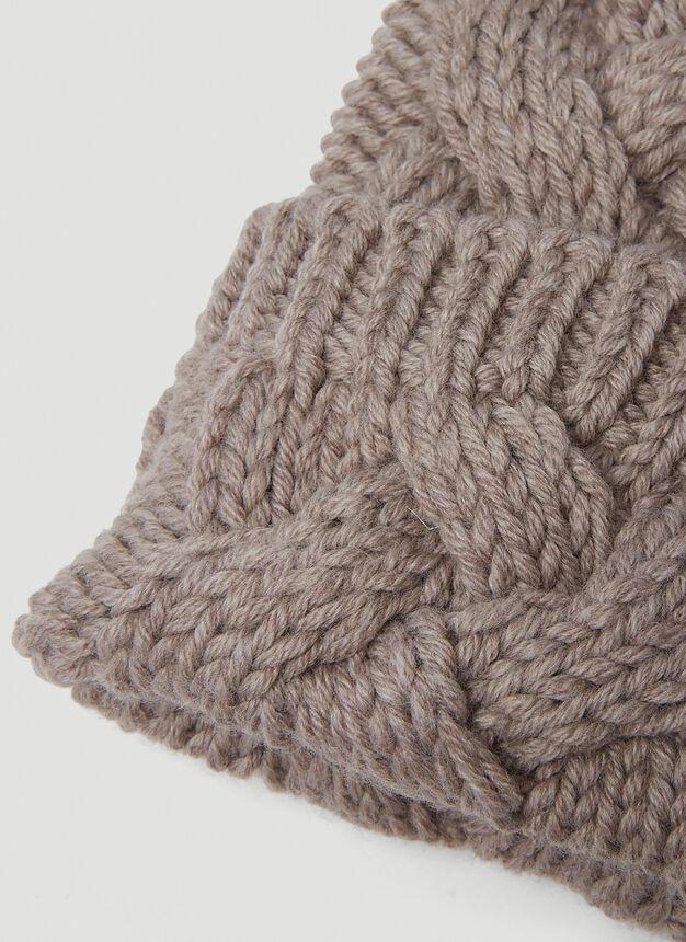 商品Max Mara|Dina Beanie Hat in Beige,价格¥850,第5张图片详细描述