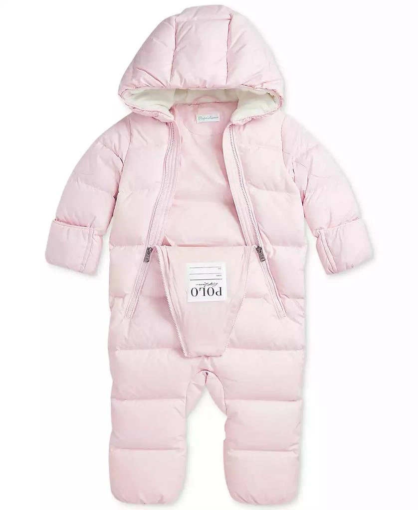 商品Ralph Lauren|Baby Girls Puffer Bunting,价格¥1092,第2张图片详细描述