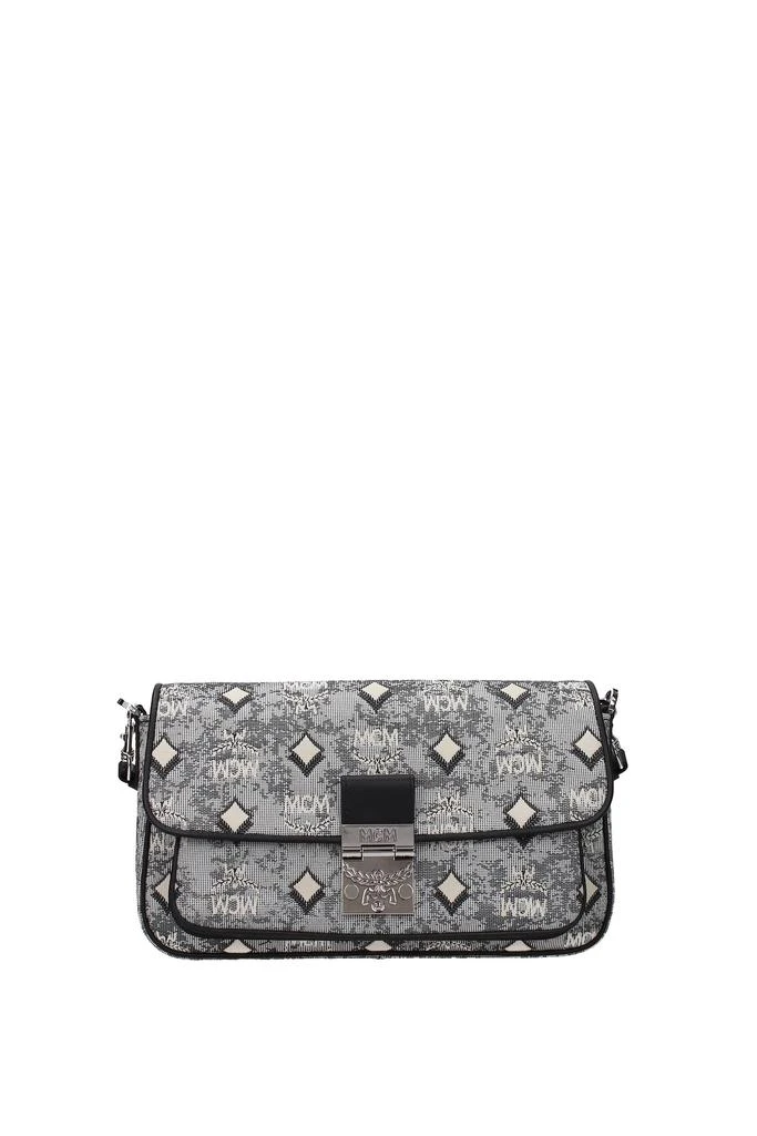 商品MCM|Handbags Fabric Gray,价格¥2810,第1张图片